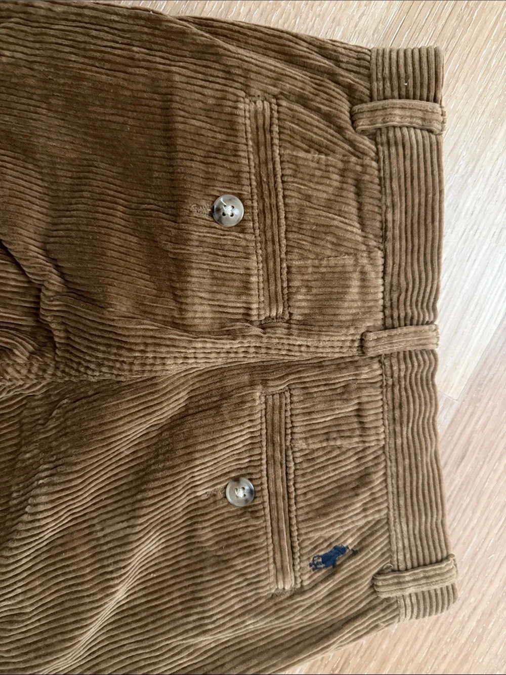 Boy’s Polo Ralph Lauren Corduroy Pants in Warm Brown - Straight Fit Size 7